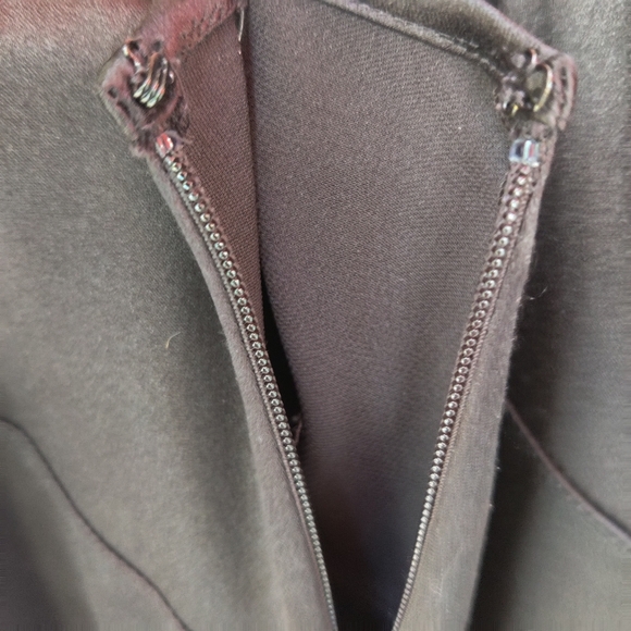 DKNY Little Black Dress SALE: Silk Slip Dress — styled for parties & dancing - Picture 7 of 15